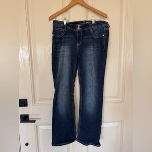 Wallflower Dark Blue Women's Jeans